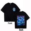 Eltern-Kind Rundhals Jungen Mädchen T-Shirt Mädchen Kurzarm Bequemes Oberteil für Erwachsene