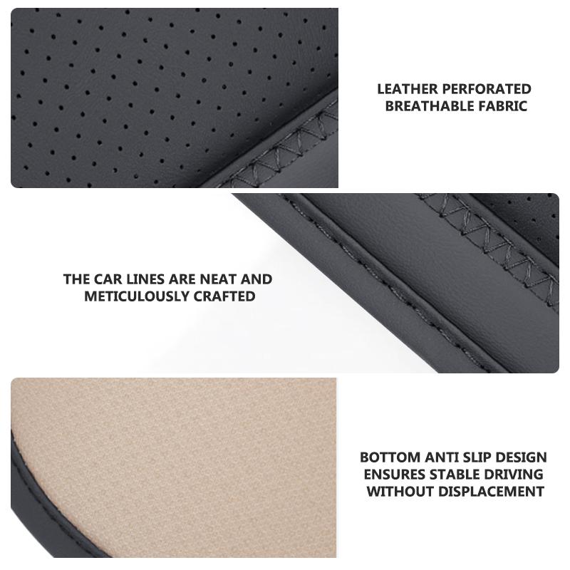 Car Seat Driver Leather Anti-slip Breathable Cushion Pad For KIA Ceed Sportage Rio K5 K2 Optima Cerato Proceed Venga