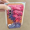 Hülle Für Samsung Galaxy S25Edge S26 S24 S23 S22 Ultra S26 Plus S25 FE Berglandschaftsmuster Lederstruktur TPU Handyhülle