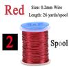 Bimoo 0.2mm 12 Colors Fly Tying Copper Wire Body Weighted Lure Material Great for Nymphs Copper John Streamers Dubbing Buzzers