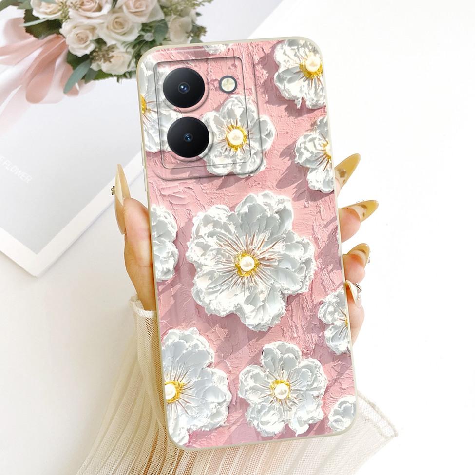 Case For Vivo Y36 4G Cover V2247 Luxury Fashion Cool Kawaii Cute Painted Silicone Phone Casing For Y36 Vivo Y 36 4G