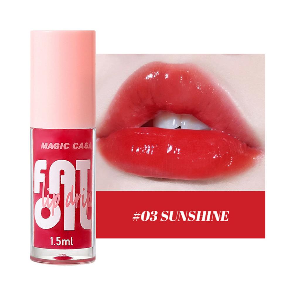 6pcs/set Hydrating Jelly Lip Oil Lip Plumper Moisturizing Lip Balm Lip Glaze Long Lasting Highly Pigmented Lip Gloss Lipstick