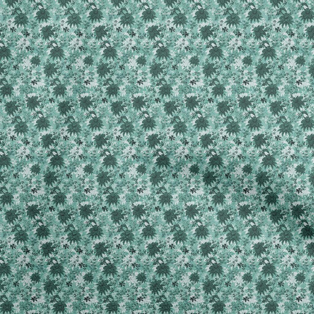 oneOone Tissu Batik en coton Flex gris, pour coudre du tissu artisanal imprimé au mètre, 40 pouces