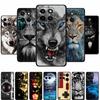 For Honor 400 Smart Case Coque Cool Animal Wolf Soft Black Silicone Back Cover For Honor Play 10T 5G Case 10 T Shockproof Funda
