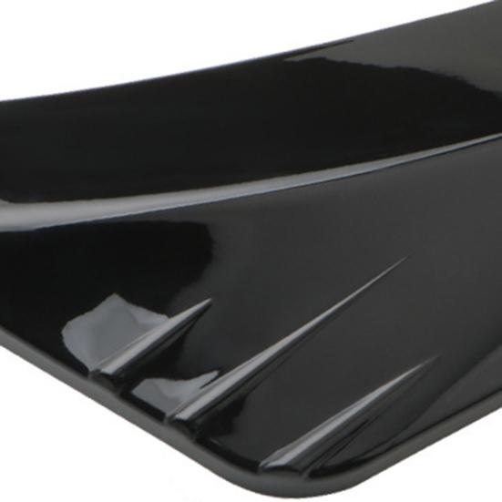 1 Set Diffusore per labbra paraurti posteriore universale per auto Installazione semplice Parte di ricambio per protezione paraurti posteriore per auto resistente ai graffi