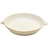 Seisakusho Heat Resistant Oven Safe Dish Gratin Dish Plate Approx. 16cm Single Use Microwave Dishwasher Safe White Mino Ware Made In Japan 111023