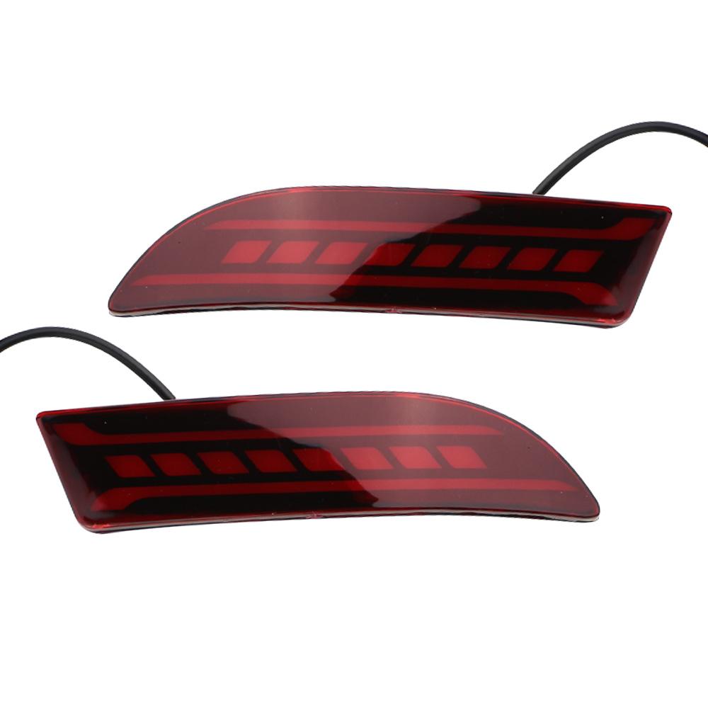 For Toyota Avanza 2022 2023 2024 Rear Bumper Light Turn Signal LED Lights Brake Reversing Lamp 2Pcs Reflector Accessories