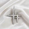 Simple Personality Star High-End Sense Brooch Cute Trendy Design Corsage Fashion Pin For Evening Banquet Suit Emblem Jewelry
