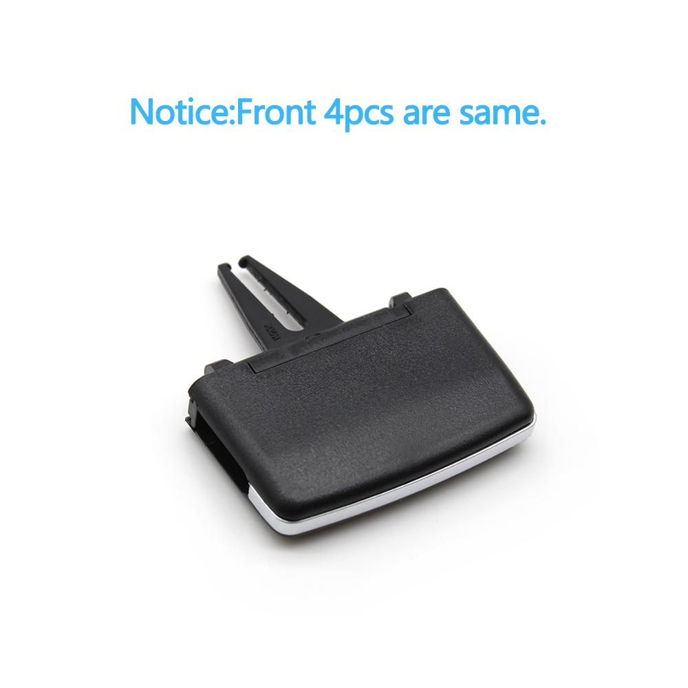 Car Front AC Air Vent Outlet Tab Clip Air Conditionining Repair Kit For Mercedes Benz C GLK Class W204 C180 C200 GLK260