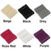 10pcs Portable Non-slip Household Bathroom Velvet Hangers Clips Dress Rack Hanging Hooks Coat Holder