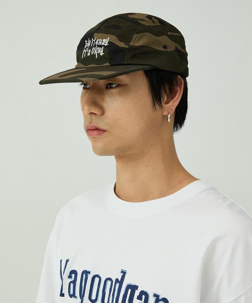MAGOODGAN Headwear 9320 Camouflage Khaki Camp Cap