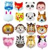 18 Inch Cartoon Animal Head Foil Balloon Cartoon Fox Hippo Tiger Bear Lion Dog Helium Balloon Kids Toy Birthday Party Decoration