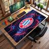 Bayern München Bedrucktes Großes Mauspads, Rutschfeste Weiche Gummi Gaming Schreibtischmatte für Büro Laptop Computer Dekor