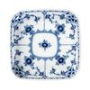 [Authentic Imported Product] Blue Fluted Half Lace Small Square Dish, 10.5cm, Wedding Gift, Present, 1066922