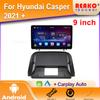 Car Radio Carplay For Hyundai Casper 2021 + Navigation GPS Android Auto Bluetooth Stereo Multimedia Player Head 2din 4G WiFi