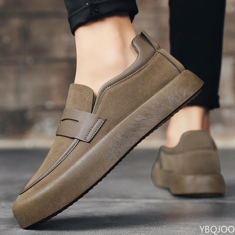 Autumn New Breathable Comfortable Men's Shoes Fashionable Versatile Casual Shoes Minimalist Thick Sole Men Sneakers