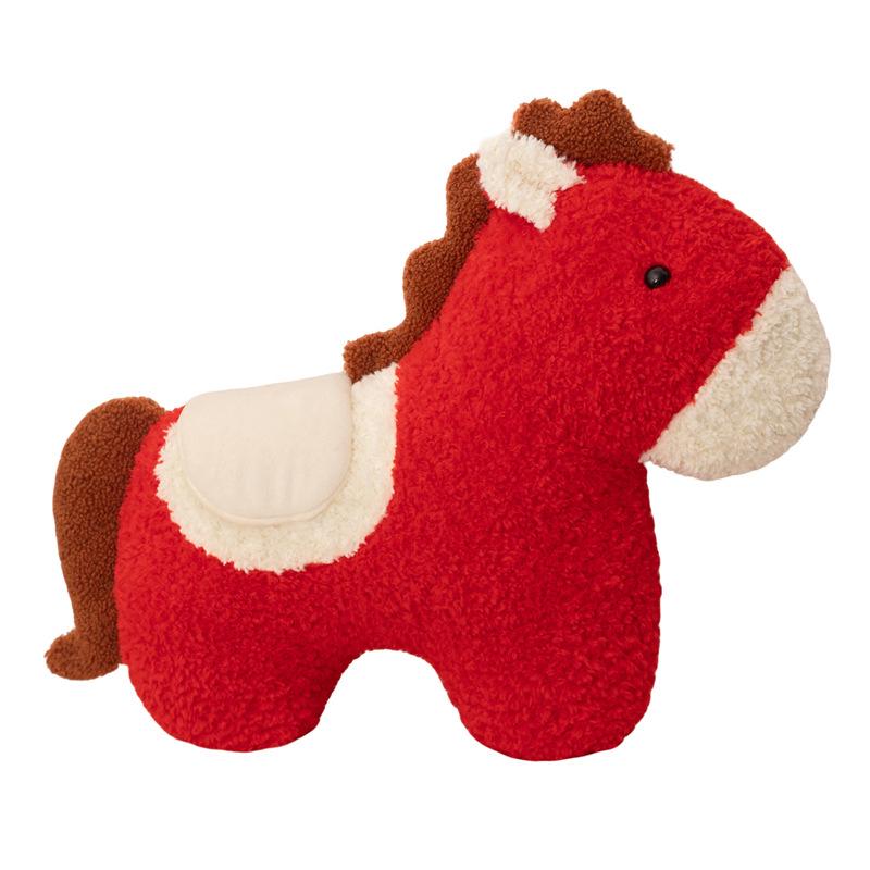 Chinese Zodiac Year of the Horse Plush Doll Pillow - New Year Gift