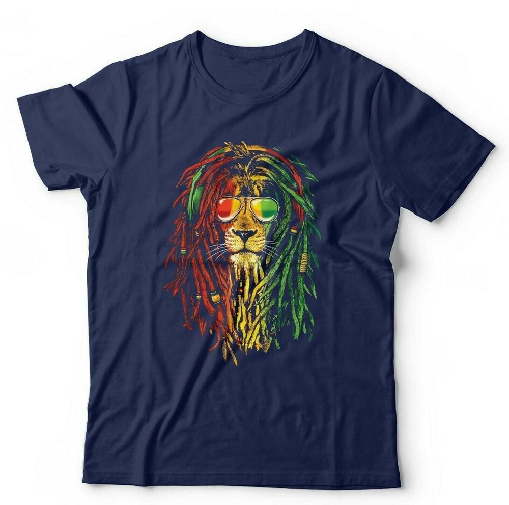 Rasta Leeuw Reggae Marley Unisex T-shirt