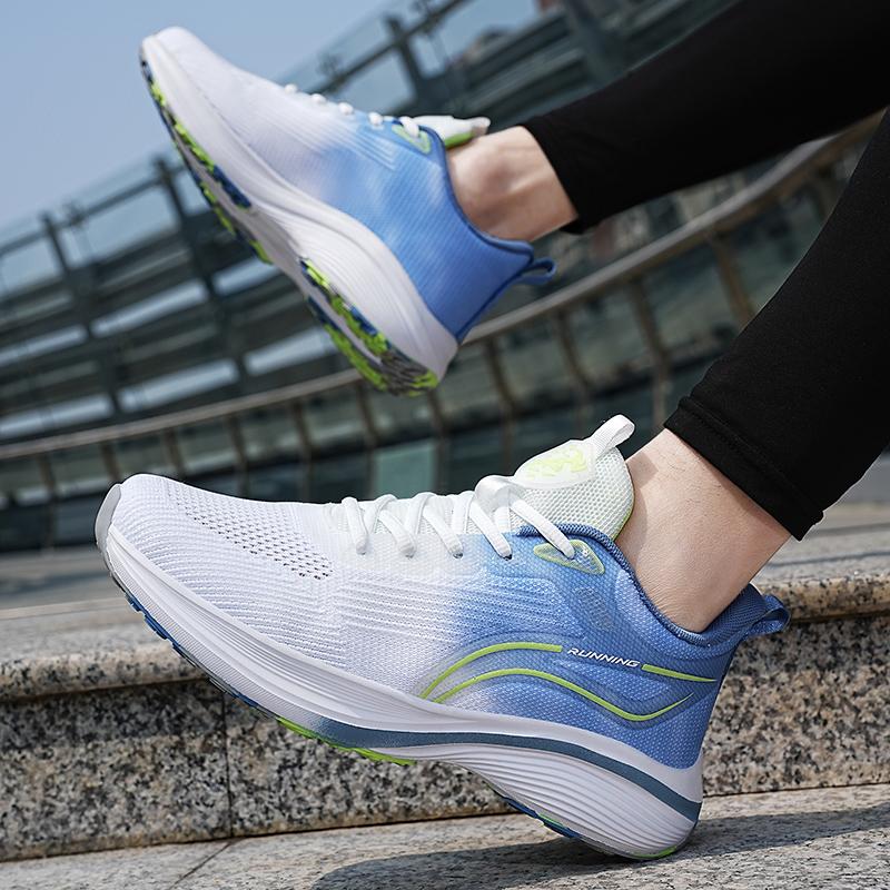 Fashion Sneakers for Men Summer Full-length Carbon Plate Running Shoes Lightweight Outdoor Non-slip Training Shoes Men's Tennis Shoes