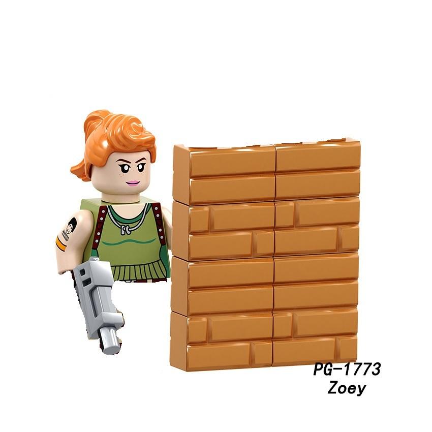 Popular movie 'Fortnite',action mini dollsskeleton warriorsZoe, building blocks, children's toys, Christmas and birthday gifts