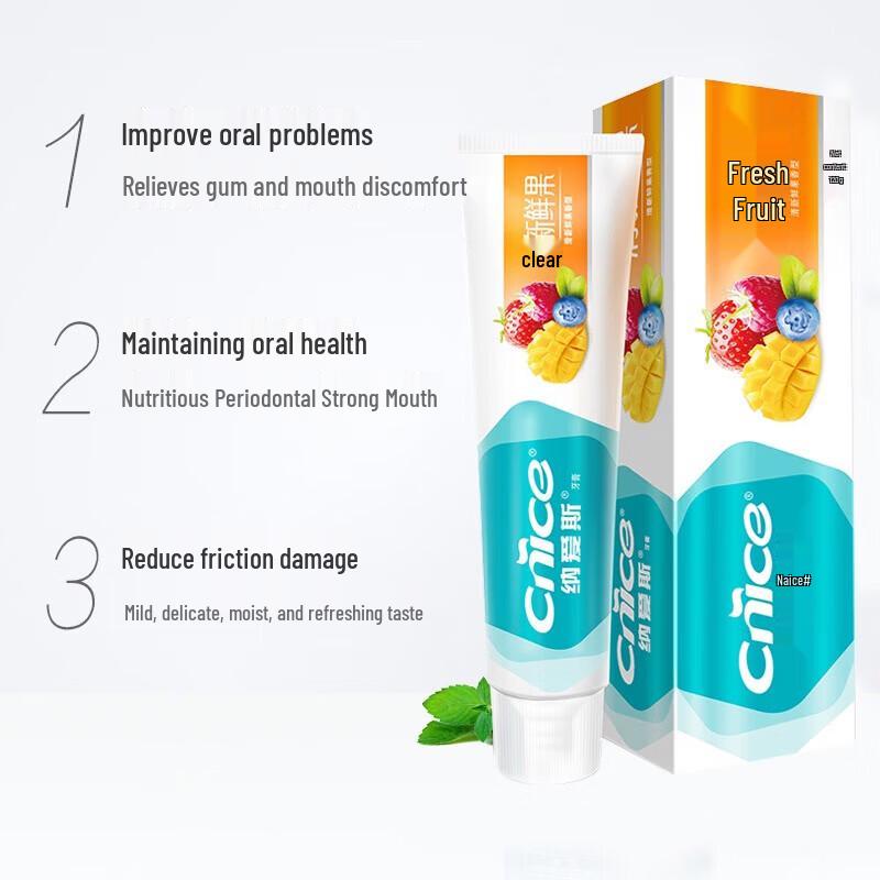 Nice Toothpaste Assorted 6-Pack