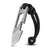 KEEPO LINK Titanium EDC Pry Mini Pocket Pry Bar Keychain Tool for OLT08 Bar, 4-in-1 Men, (Wrench Type)