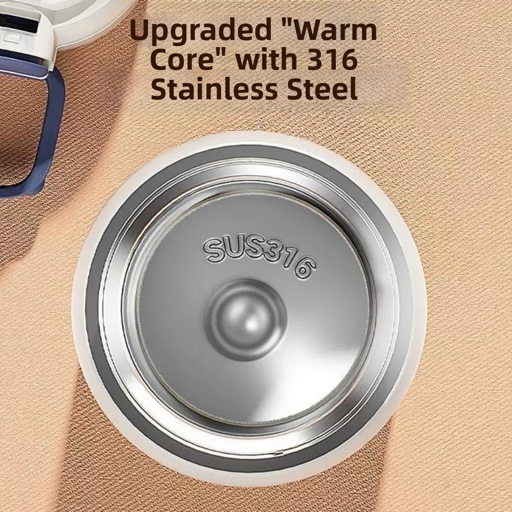 Leak-proof Sports Water Bottle Large Capacity Thermos Cup Stylish Insulated Bottle  Travel