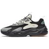 Life Collection Cushioning Slip Resistant Low Top Chunky Sneakers Men's Black 112438856-5
