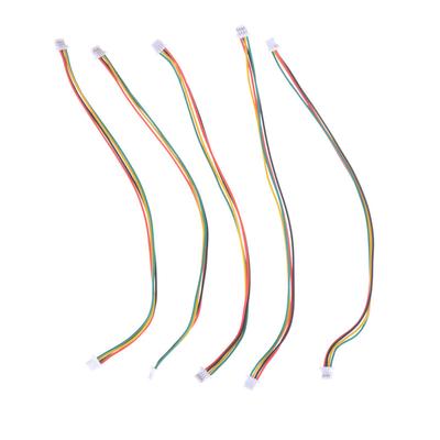 5 X Mini Micro Sh 1.0Mm Jst 4 Broches Double Connecteur Fiche Fils Câbles 150Mm