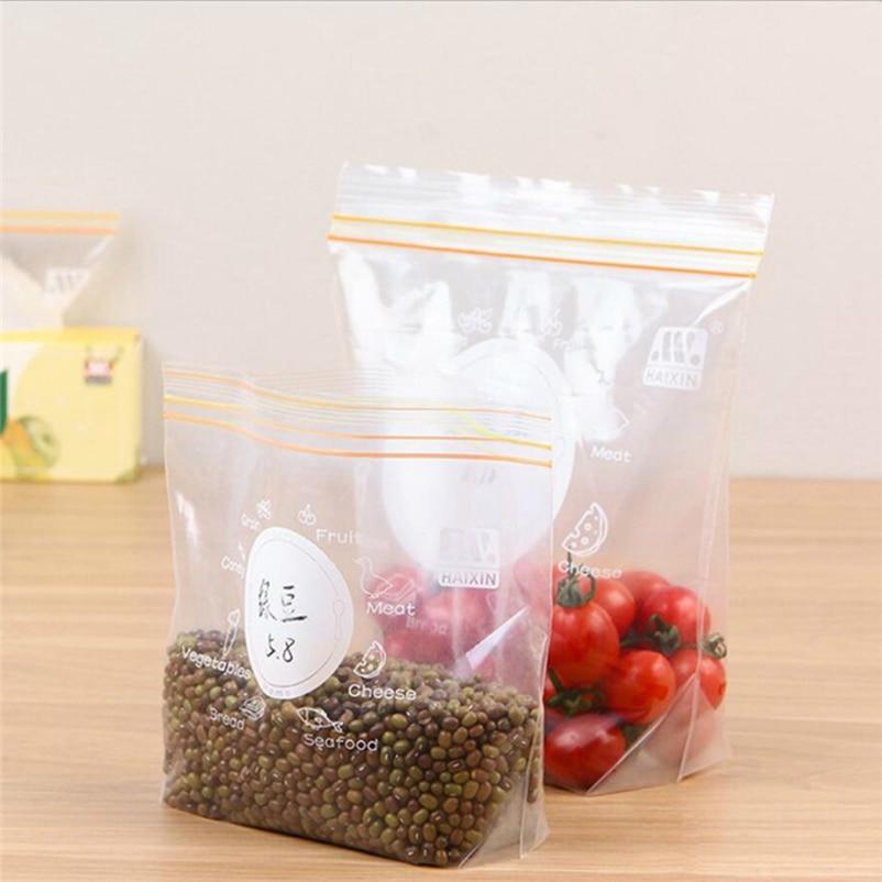 Fruit Food Storage Bag Disposable Thick Container Vegetable Organizer Bags Sealing Package