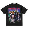 Neymar Football T Shirt Oversized Pure Cotton Short Sleeve Vibrant Street Style Top For Daily Casual Wear Outfit
