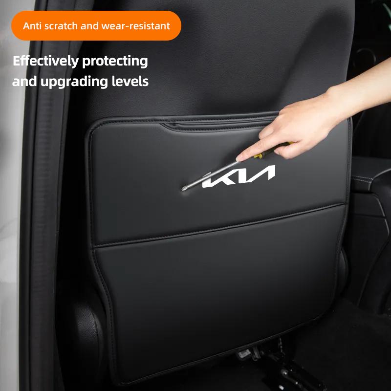 For Kia ad1Car Seat Rear Anti Kick Pad Dirt Scratch Resistant Pad Valve For KIA K9 Sportage Niro K5 Carnival EV6 EV9 EV3 K8 Stinger Forte