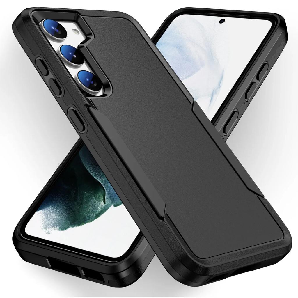Capa de proteção híbrida para Samsung Galaxy S23 FE 5G S22 Plus S21 Ultra S20 FE S 23 22 21 Melhor capa traseira protetora
