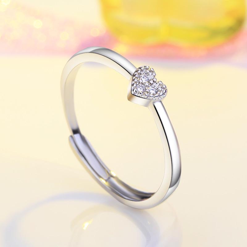 925 Silver Ring Fashion Sparkle AAA Zircon High Quality For Women Rings Wedding Fine Jewelry Accessories Party Gift