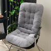 Modern Style Office Integrated Backrest Cushion Solid Color Thicken Student Dormitory Sedentary ChairMat Home Chair Back Cushion