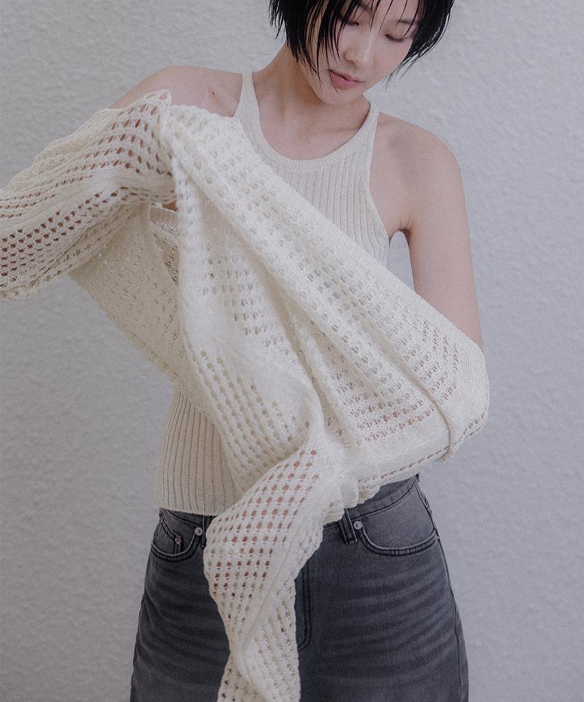 Memua Tense Raglan Linen Knit