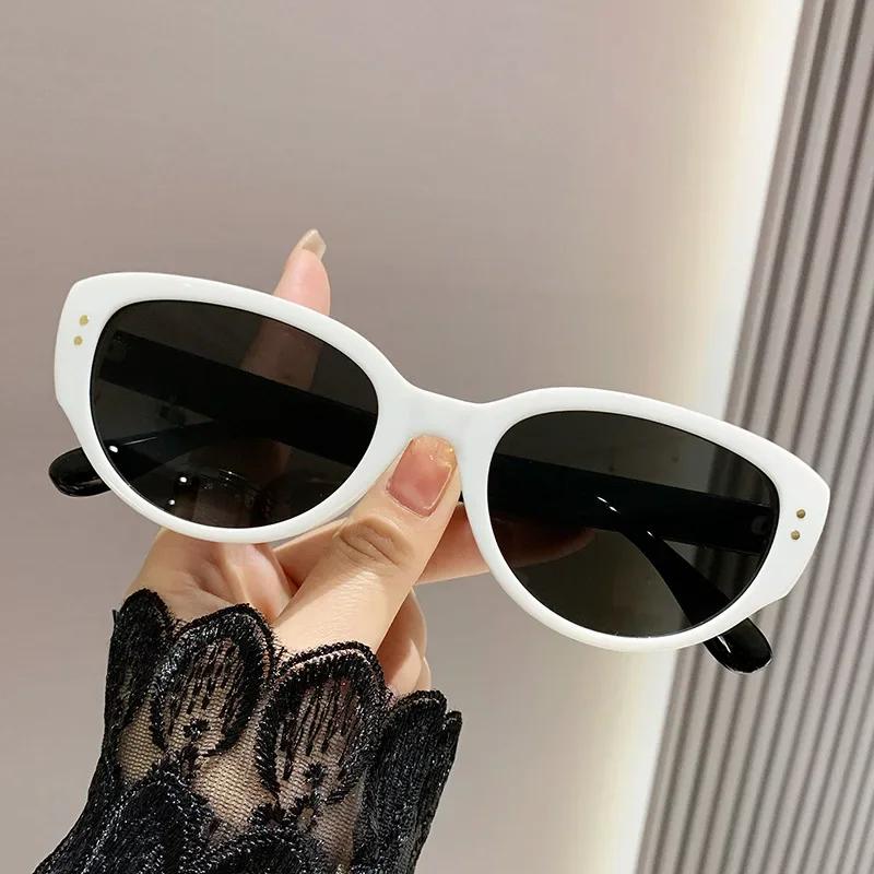 Female Cat-Eye Sunglasses Luxury Design Sun Glasses Stylishable UV400 Protection Street Style Goggle Shades Stylishy Party Eye Wear for Ladies