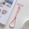 Einfaches Bonbonfarbenes Handy-Lanyard Verstellbares Armband Handykette Universal Anti-Verlust Schlüsselanhänger Handyband