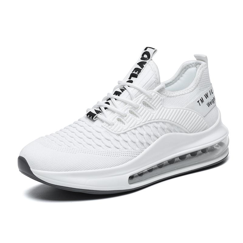 Men's Air Cushion Race Running Shoes Four Seasons Breathable Lightweight casual Sports Shoes Student Outdoor Speed Running Shoes