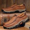 Trendy Male Driving Shoes Versatile Non-slip Hiking Shoes Comfortable Outdoor Men's Loafers Moccasins Treking Footwear