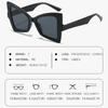 Vintage Trendy Colorful Butterfly Sunglasses Women For Female Luxury Brand Designer Sun Glasses Punk Popular Sexy Shades