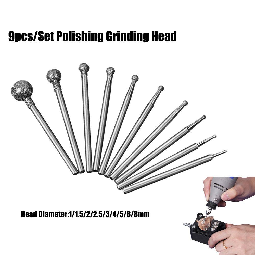 Grinding Head Engrave Tools Needle Head Cutter Grindings Bit Diamond Grind Jade Carve Tool