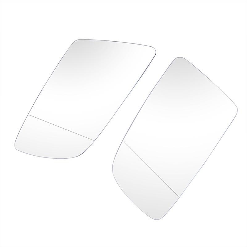 Clean Heated Side Rearview Mirror Glass Heater Anti-fog Defrosting Door Wing Mirror For BMW E60 E61 2003-2010,E63 E64