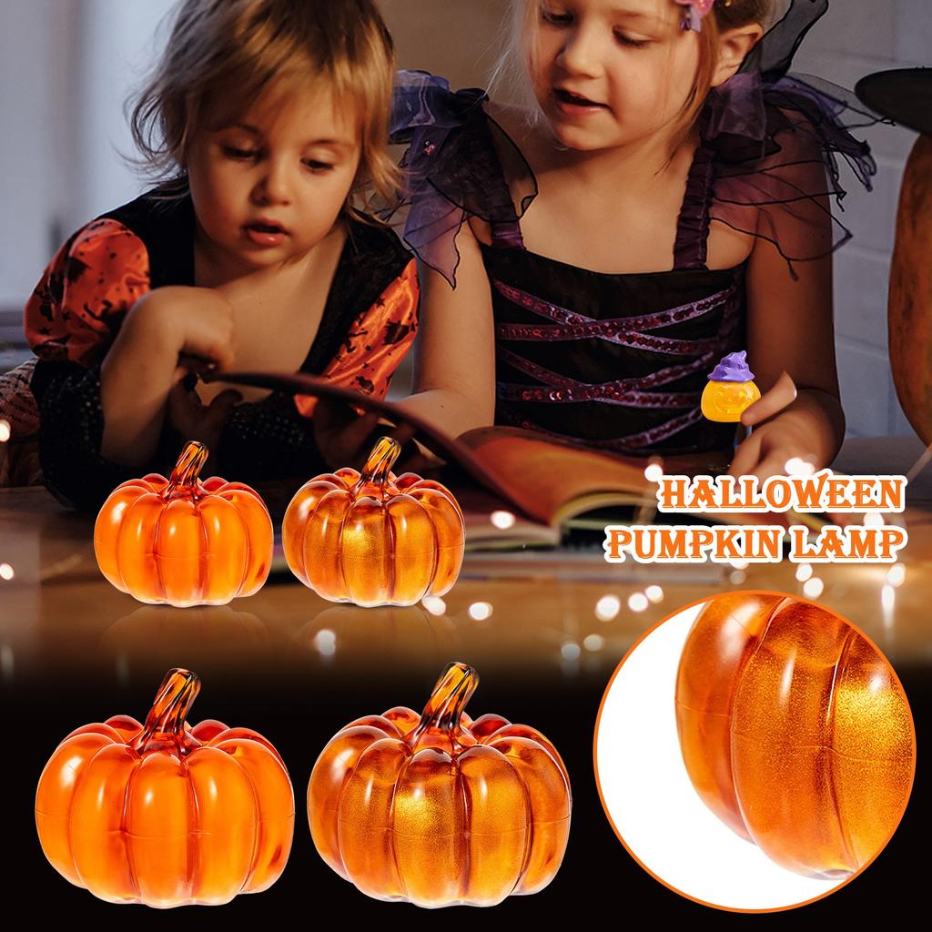 Halloween-Dekorationslichter, beleuchtet, eingebautes Netzteil, Jack O Decor, Desktop-Ornamente, Lichter für Dekorationspartys drinnen oder draußen