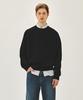 Malittepeulangsowajeobeo Classic Logo Embroidery Sweatshirt Black Black
