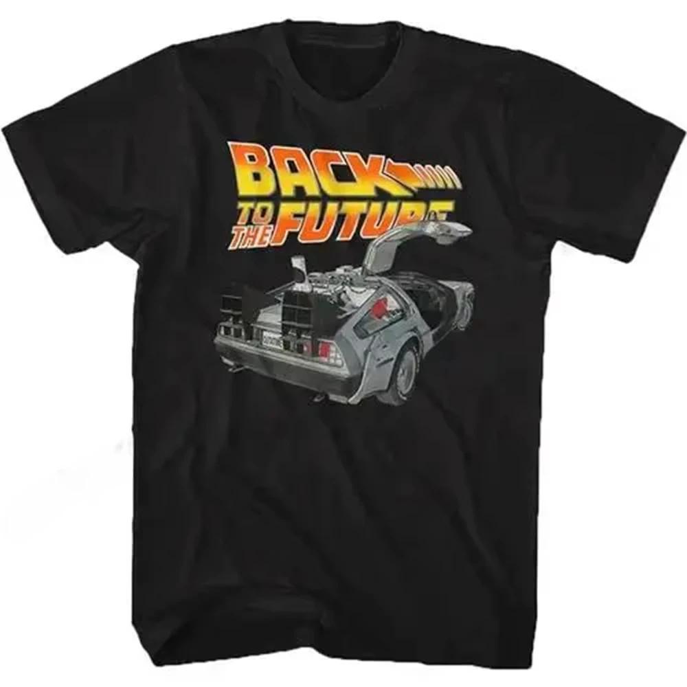 Mode Hip Hop Streetwear Korte Mouw T-shirt Back To The Future T-shirt Grafische Print Dames