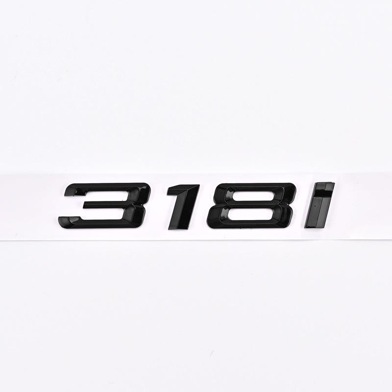 Applies To Rear Badges of Older BMW 3 Series Models: 316i, 318i, 320i, 325i, 330i.