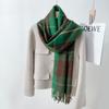 Autumn And Winter New British Retro Style Student Couple Warm And Windproof Scarf Shawl Imitation Cashmere Shawl