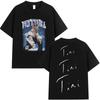 Singer TINI STOESSEL Futtura Tour New Album 2025 Vintage T-shirts Men Women Fashion Breathable Short Sleeve Cotton Oversized Tee