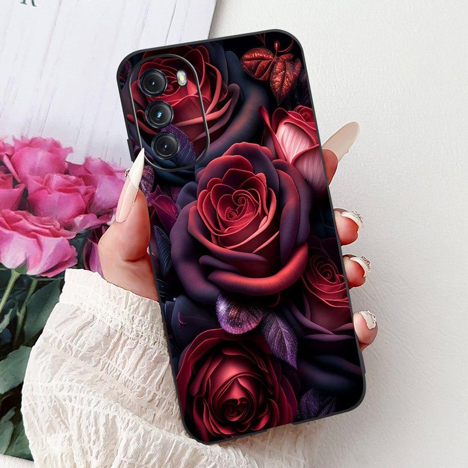 For Motorola Moto G 2022 Case Cover Fashion Butterfly Flower Soft Silicone Phone Cases For Moto G 5G Plus 2020 XT2075 Back Cover